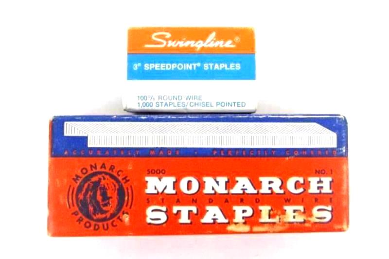 Vintage 1950s Collectible Staples Swingline 3 Speedpoint Monarch Standard No 1