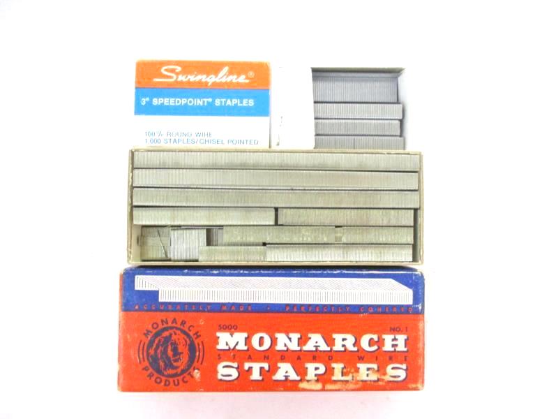 Vintage 1950s Collectible Staples Swingline 3 Speedpoint Monarch Standard No 1
