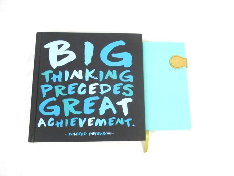 Lot of 2 Personal Journal Books Quotable Journal Great Achievement Hallmark