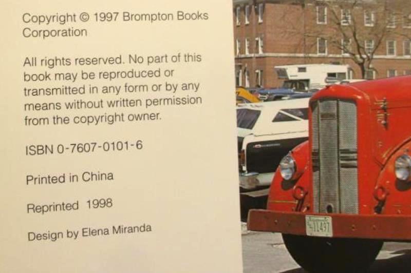 The History of Fire Engines by John A. Calderone 1997 Hardcover