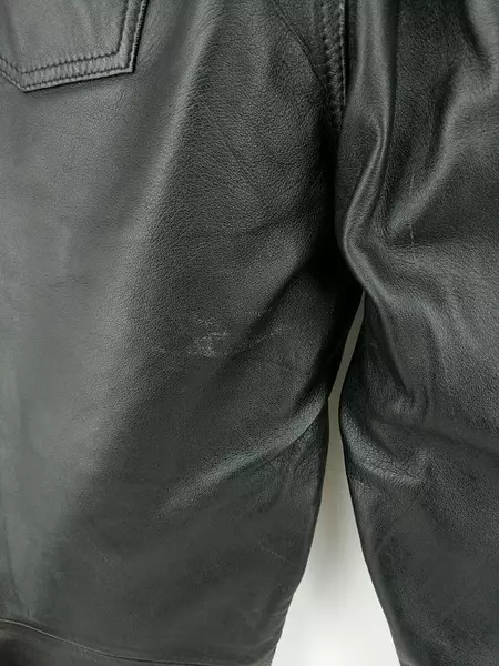 Vintage Ralph Lauren Polo Jeans Co Genuine Leather Pants Black Women's Size 4