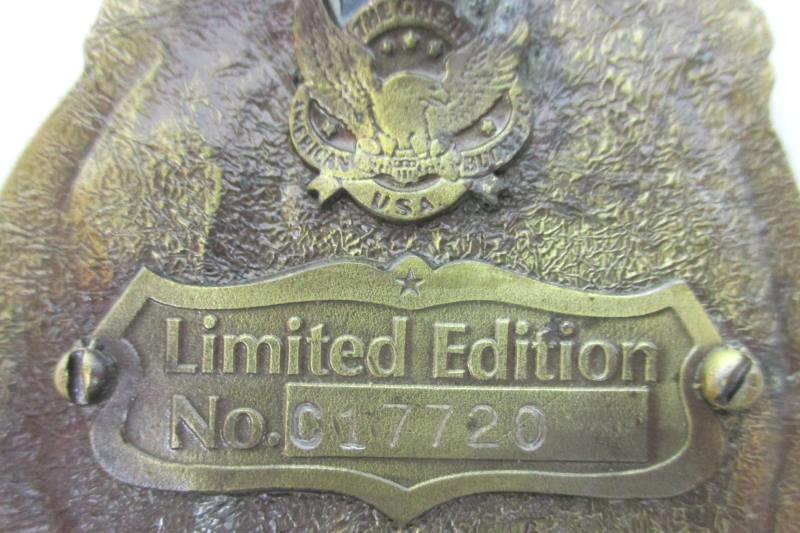 U.S. Constitution Commemorative Brass Belt Buckle LE Great American Buckle Co.