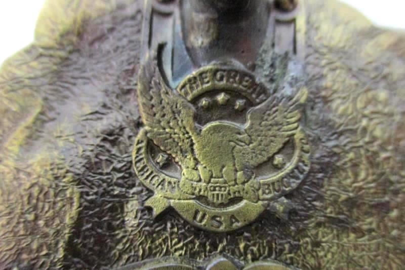 U.S. Constitution Commemorative Brass Belt Buckle LE Great American Buckle Co.