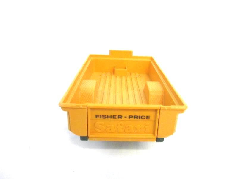 1975 Fisher Price Toys 304 Safari Jeep Truck and Trailer