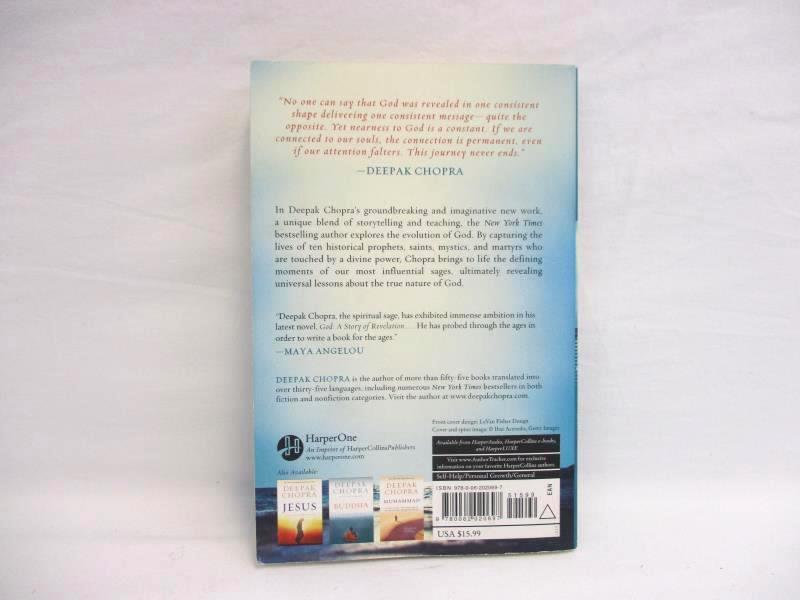 God A Story of Revelation by Deepak Chopra 2013 Paperback Harper Collins