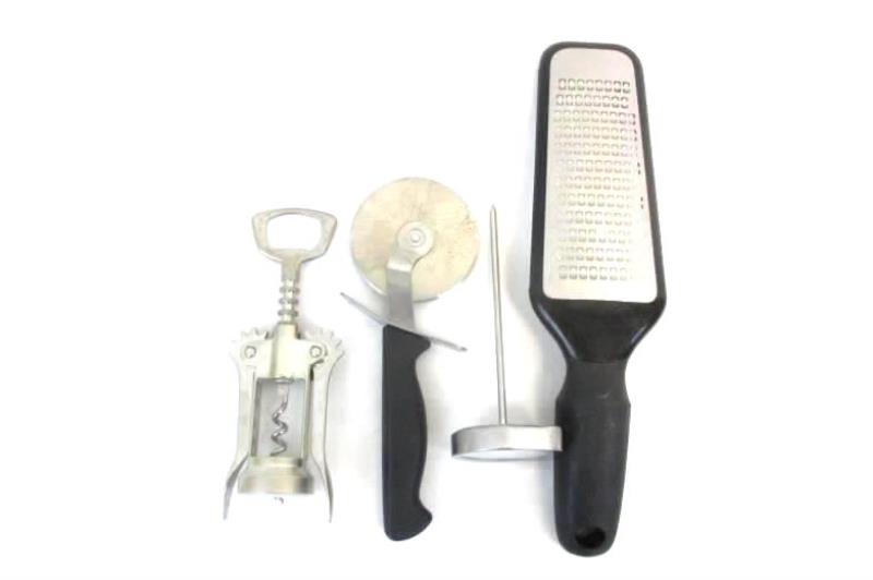 22 Kitchen Utensils Measuring Cups Wooden Spoons Meat Thermometer And More