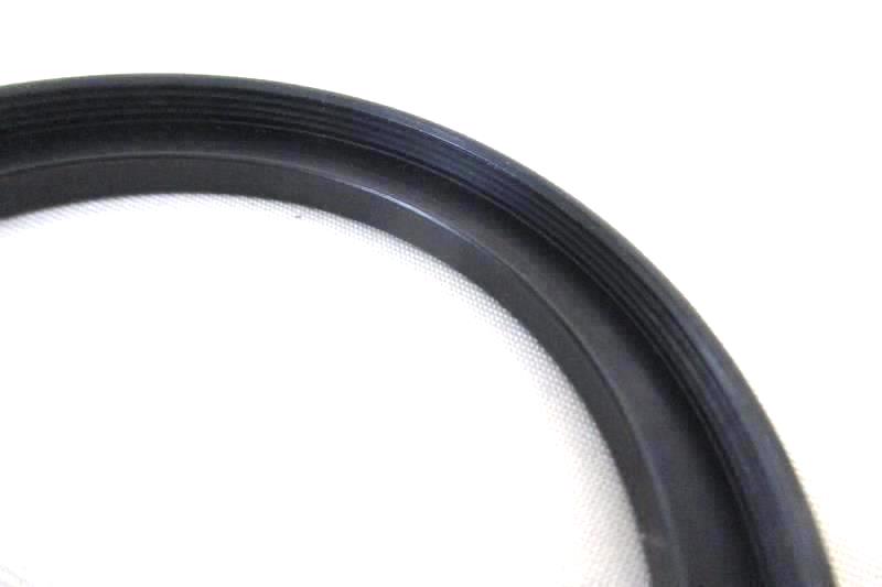 Lot of 2 Tiffen Black Metal Camera Rings Step Down 55mm-52mm Step Up 52mm-58mm
