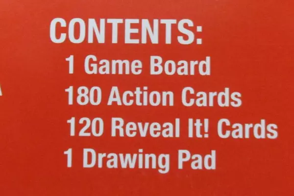 Logo Party Game by Spin Master Family Fun Night Draw Describe Do Reveal It