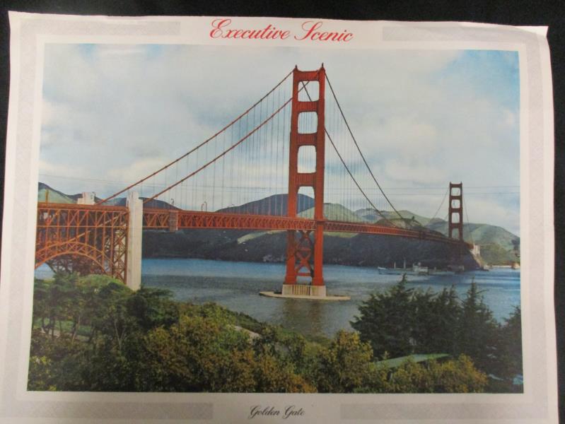 Pearson Automobile Company 1963 Calendar Page Oldsmobile Golden Gate Jan Feb