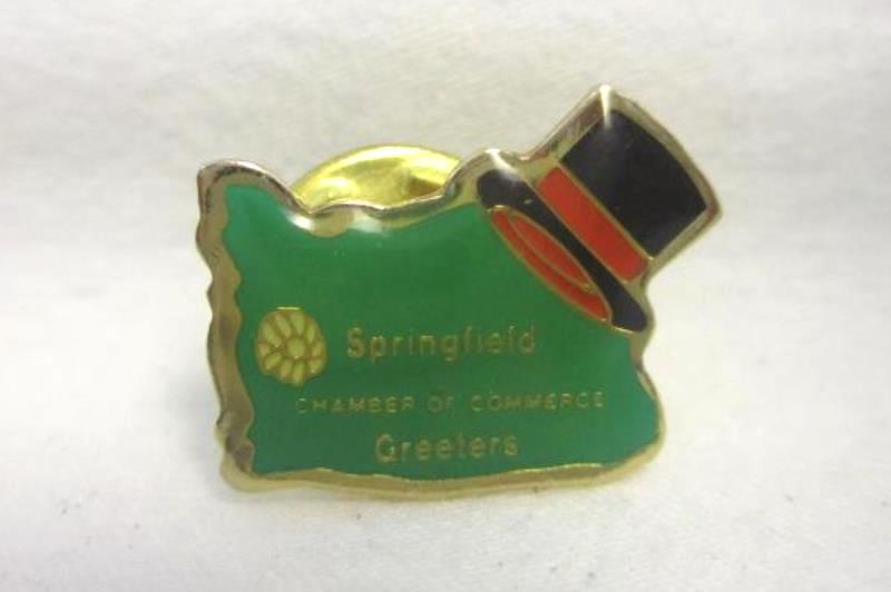 Lot of 3 Oregon Souvenir Pins Astoria Springfield Greeters WindJam North West