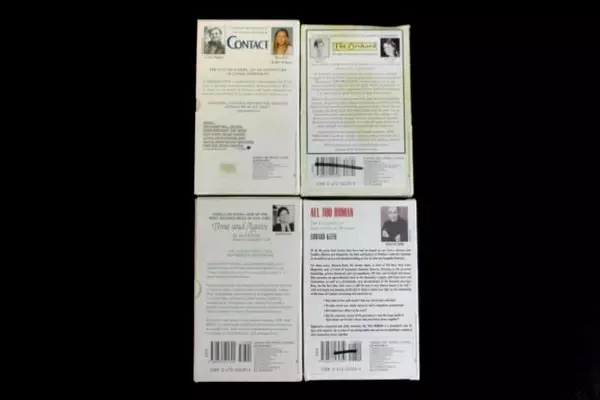 Lot of 4 Audiobook Cassette Tapes Contact Time and Again Orchard All Too Human