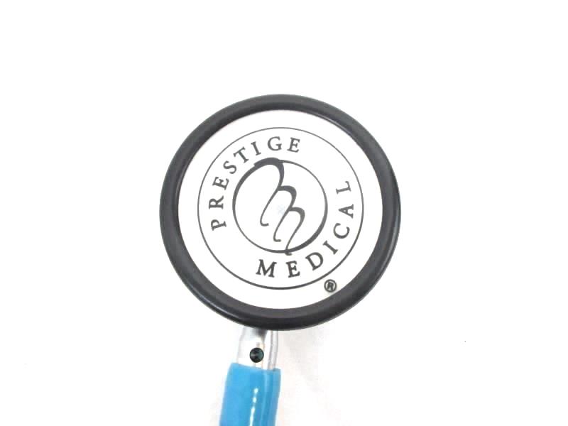 Prestige Clinical Lite Medical Stethoscope Classic Dual Ear Blue Silver Nursing