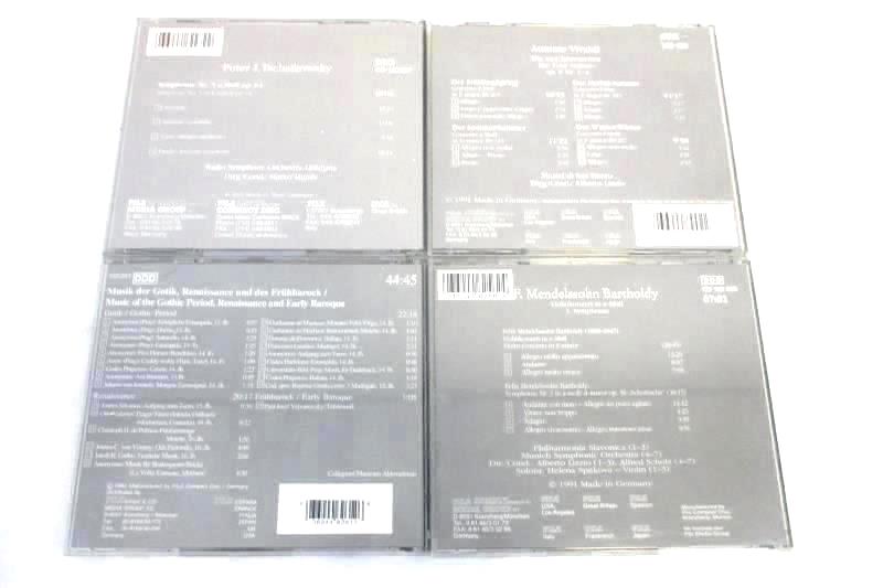 Lot of 4 Vienna Master Series Classic CDs F Mendelssohn Bartholdy Tschaikowsky