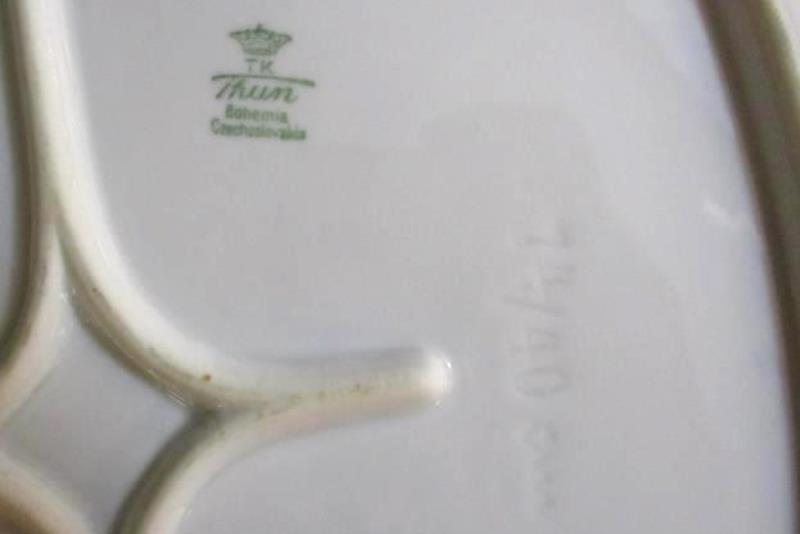 TK Thun Large Meat Platter Bohemia Czechoslovakia THU172