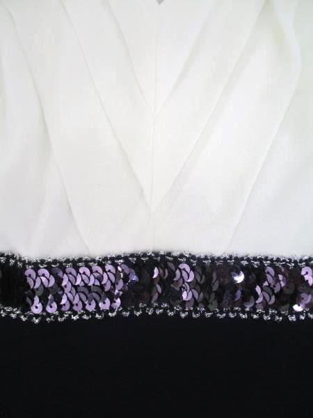 New Enfocus Petite Bodycon Formal Dress Empire Waist Sequence Women's 12P Tiered