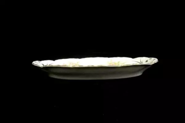 11.5in China Platter TK Thun Bohemia Czechoslovakia THU172 Small Pink Flowers