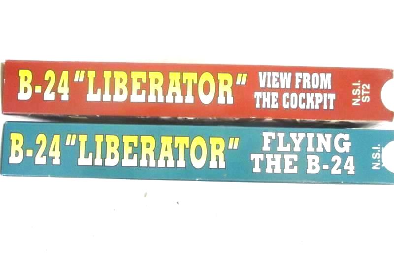 National Syndications VHS Tapes B24 Liberator Flying the B24 & View From Cockpit