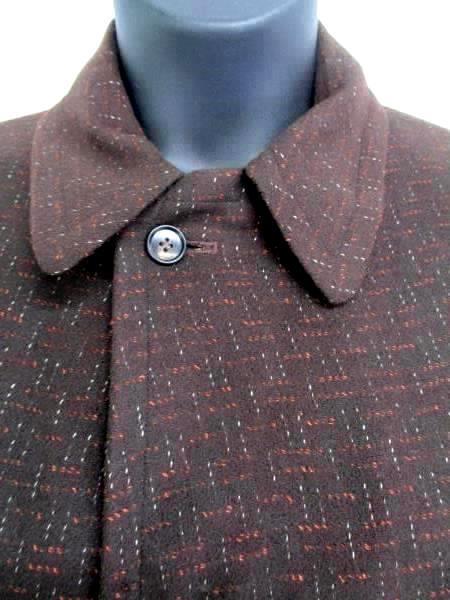 Vintage Women's Sterlingwear Coat Wool Blend Brown Authentic Trench Style