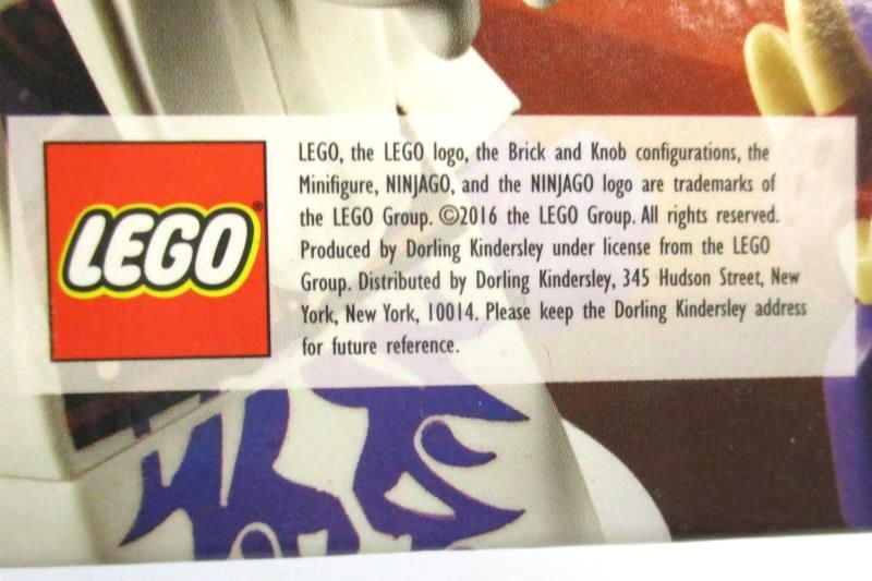 LEGO Ninjago Master of Spinjitzu Book Hardcover 2016 Penguin Random House