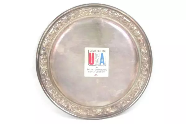 1847 Rogers Bros Silver Plate Bread Butter Plate Esperanto International Silver
