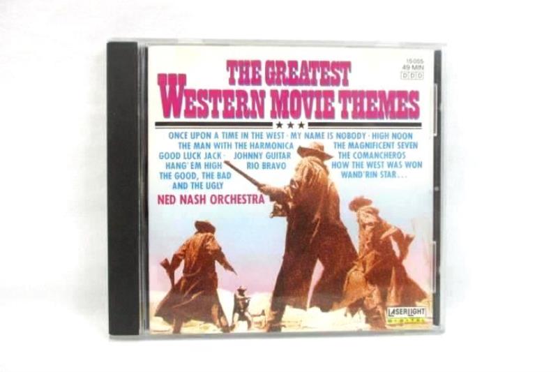 The Greatest Western Movie Themes CD Ned Nash Orchestra LaserLight 15 055