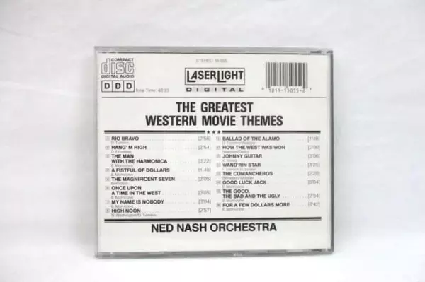 The Greatest Western Movie Themes CD Ned Nash Orchestra LaserLight 15 055