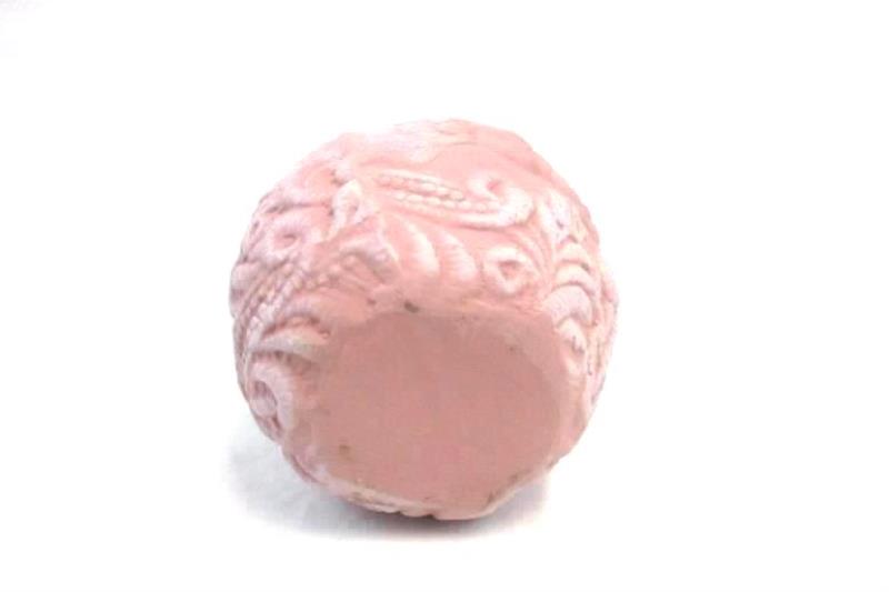 Nicole D Matthews 1996 Someone To Lean On Pink Ceramic Basket Cherub Baby Faces