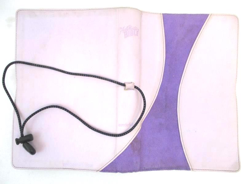 The NIV Adventure Bible Elastic Cord Toggle Closure Leather Bound By Zonderkidz