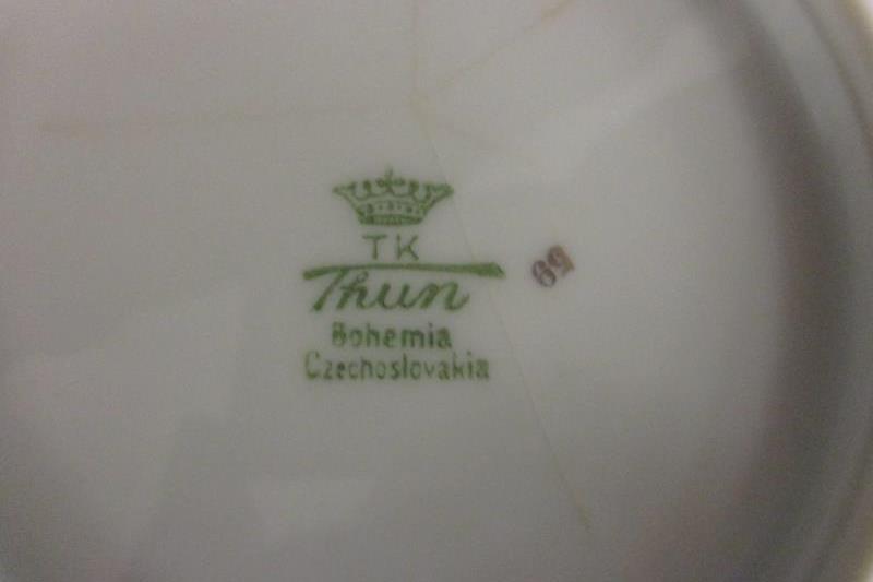 Lot of 6 TK Thun 5.25 Inch Fruit Bowls Bohemia Czechoslovakia THU172