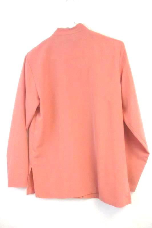 Vintage Appleseed's Women's Pink Long Sleeve Knot Buckle Top Blouse Sz 8