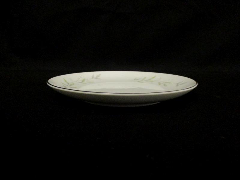 Lot of 5 St Regis Fine China Japan 101 Saucer Plates 6 Inch White Floral Silver