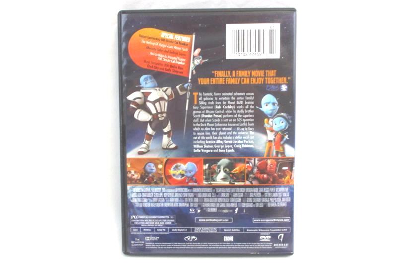 Escape From Plant Earth DVD 2013 Anchor Bay Animated Movie Children's