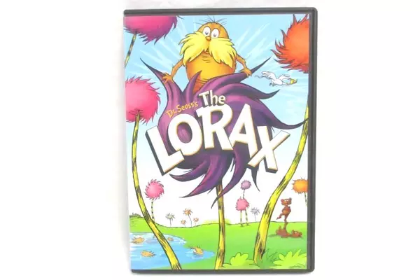 Dr Seuss's The Lorax DVD 2012 Warner Bros Animated Movie Children's Story