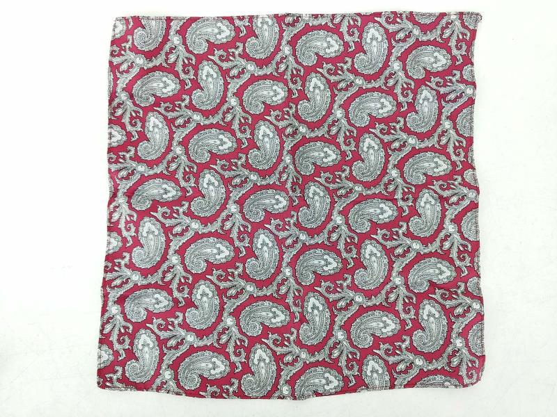 Bill Blass Evening Clothes Cummerbund Silk Tie Set In Box Burgundy Adjustable