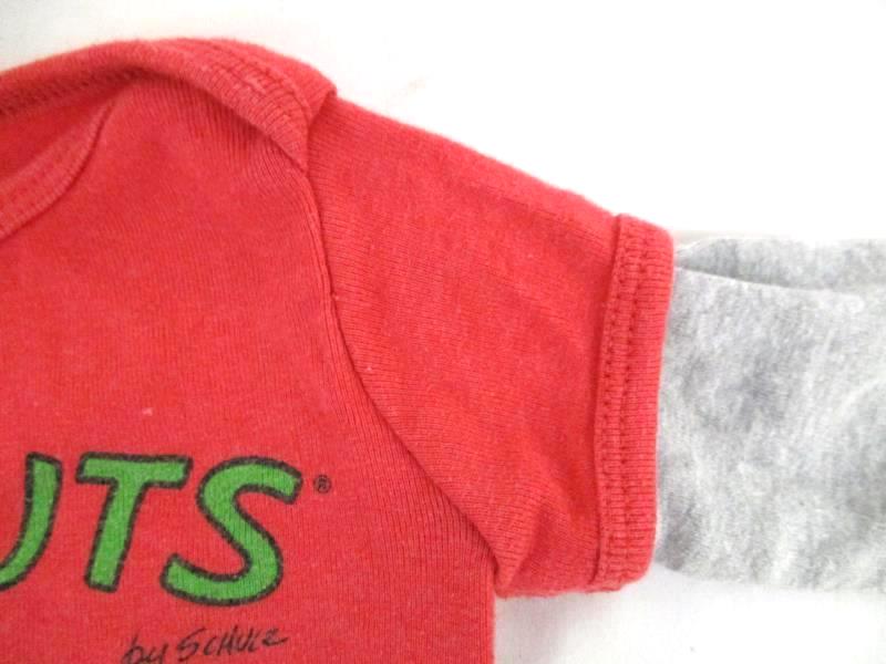 Baby Peanuts One Piece Top Charlie Brown Christmas Size 12M