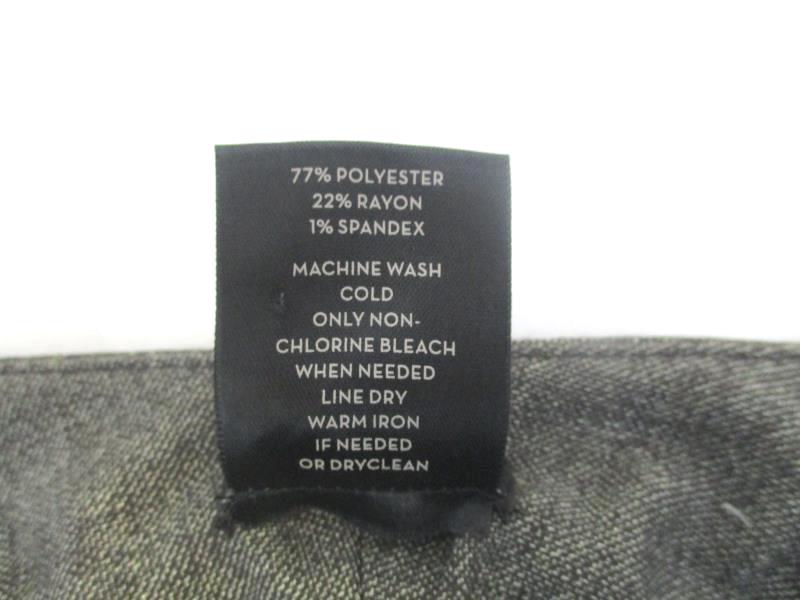 Ann Taylor Women's Dress Pants Curvy Gray Brown Straight Wide Leg Size 2