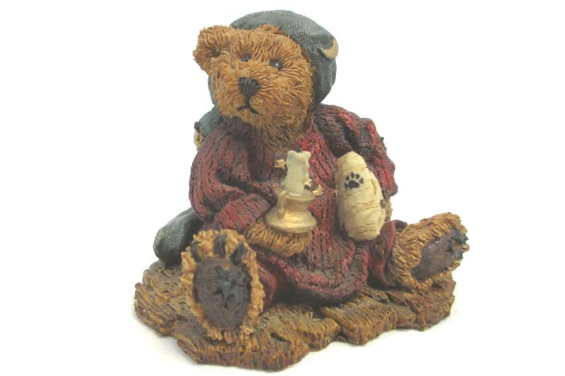 Boyds Bearstones Neville The Bedtime Bear RETIRED 1993 Original Box COA