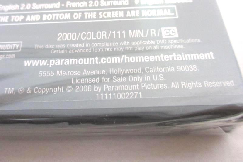 The Gift DVD Paramount 2006 Keanu Reeves Katie Holmes Factory Sealed
