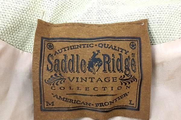 Women's Vintage Saddle Ridge Dark Cream Jacket Coat Size Medium/Large