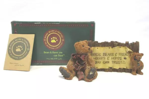 Boyd's Bearstones Grenville & Neville The Sign Original Box and COA