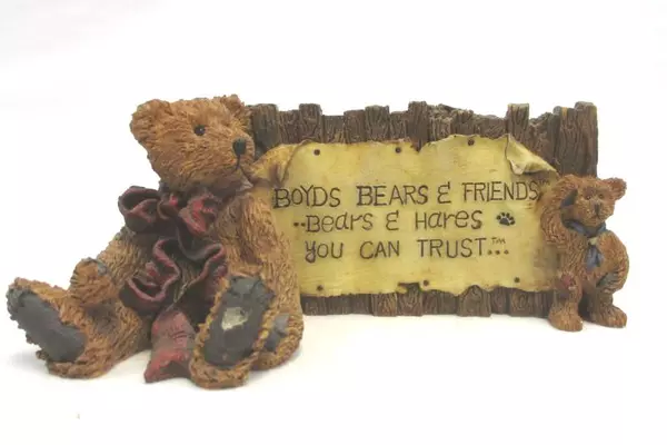 Boyd's Bearstones Grenville & Neville The Sign Original Box and COA