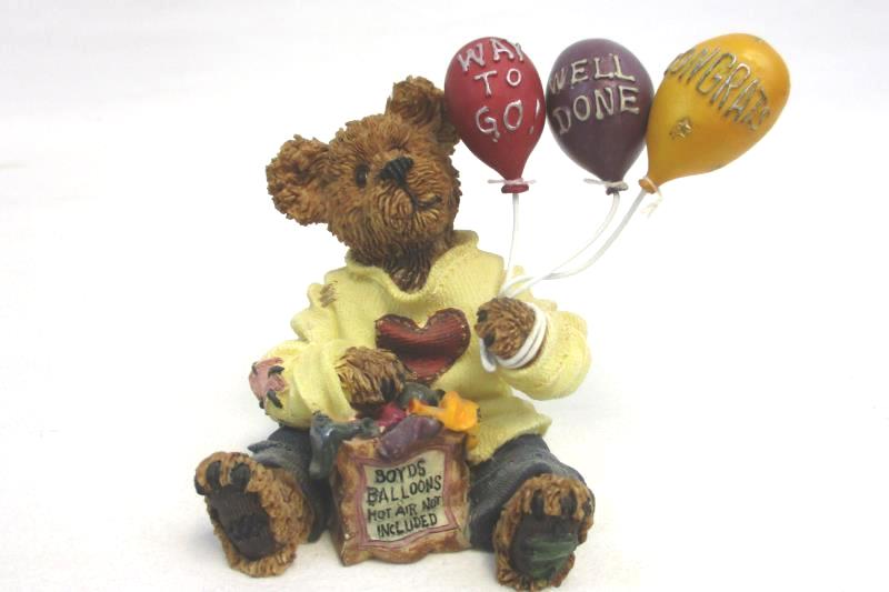 1993 Boyd's Bearstones Goodfer U Bear Way To Go Original Box With COA 227729