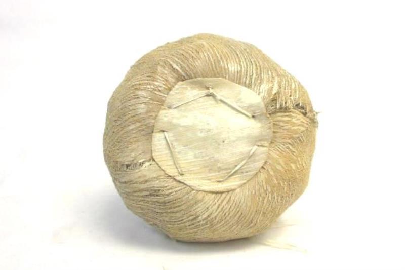 Old Town Basket and Rug Shop Jar Shaped Basket Planter Natural