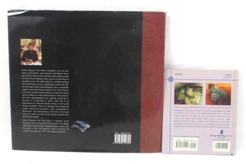 Lot of 2 Ribbon Crafting Books Ribbonwork Ribbon Renaissance Katheryn Tidwell