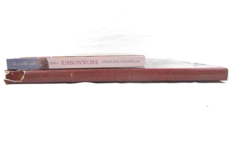 Lot of 2 Ribbon Crafting Books Ribbonwork Ribbon Renaissance Katheryn Tidwell