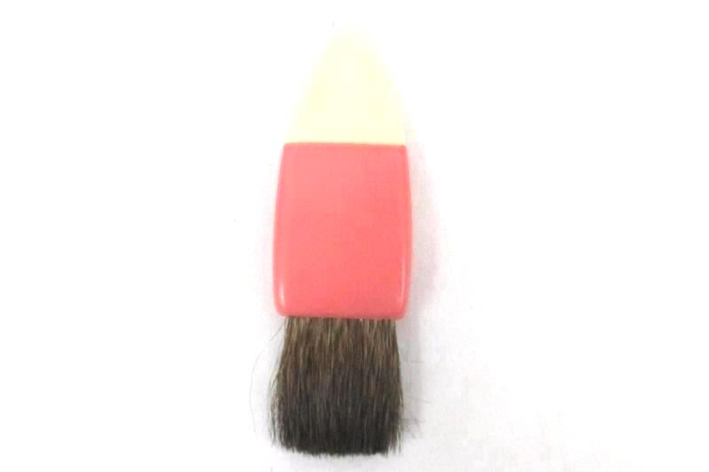 Vintage Merle Norman Cosmetics Brush Make Up Powder Compact Pink