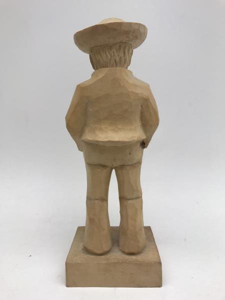 Switzerland Swiss Cyriak Huber Holzbildhauerei Wood Handmade Figurine Unique