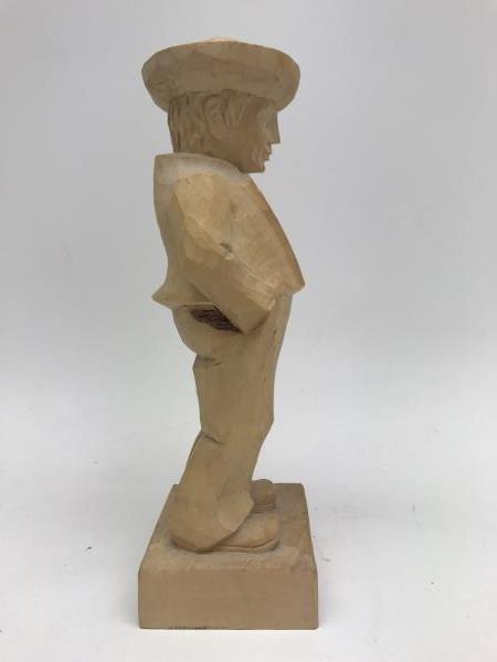Switzerland Swiss Cyriak Huber Holzbildhauerei Wood Handmade Figurine Unique