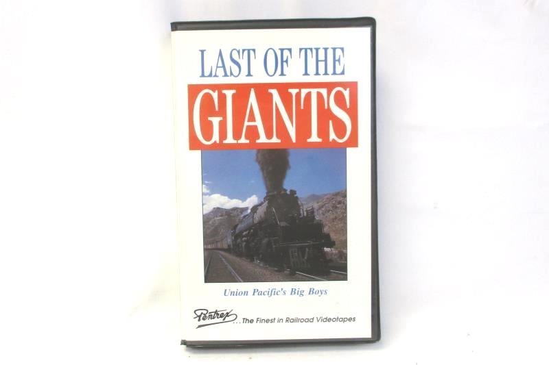 Last of the Giants Union Pacific's Big Boys 1992 VHS Railroad Train Engines