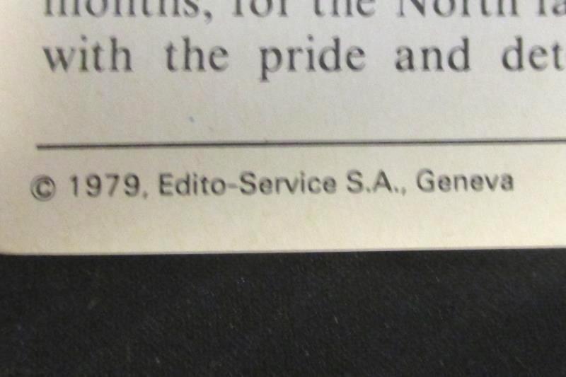 1979 Edito-Service SA Geneva The American Civil War Pamphlet 03 957-08 Italy